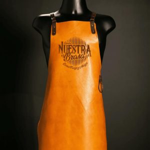 Avental de Couro Legítimo Gourmet - Nuestra Brasa